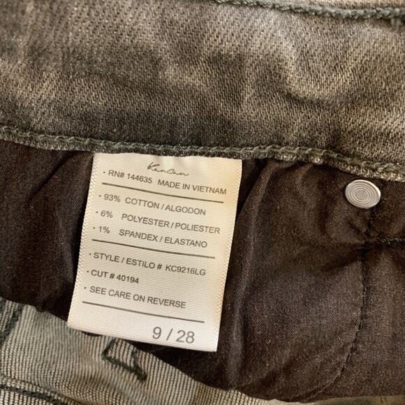 KanCan Jeans Womens 9/28 Gray Leo High Rise Ankle Skinny Distressed Raw Hem - Picture 10 of 12